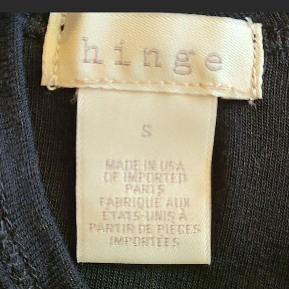 Hinge NWOT Black Tank or Cami Top - Picture 12 of 12